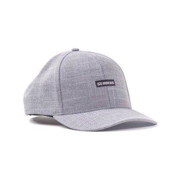 Boné Aba Curva Logo Cinza Hocks Skate