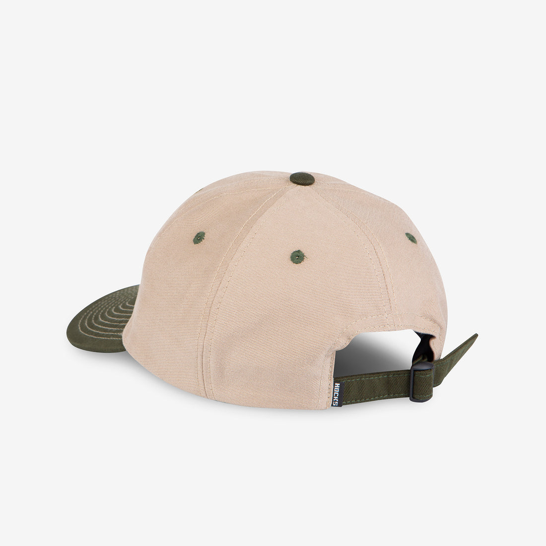 Boné Dad Hat Hocks Lettering Strapback - Caqui