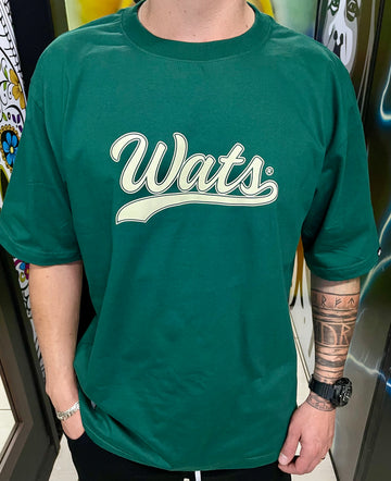Camiseta Clean Wats Company Verde Musgo