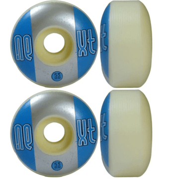 Roda Next 53mm Azul Silver 52D - Jogo 4 Rodas