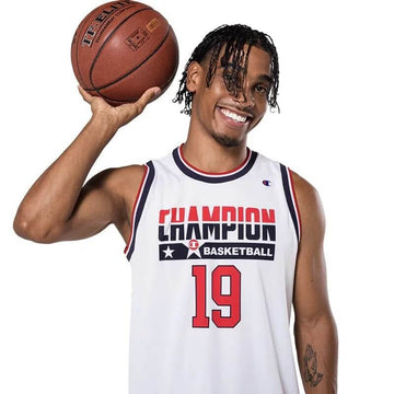 Camiseta Regata Champion - JERSEY BASKET - Branca