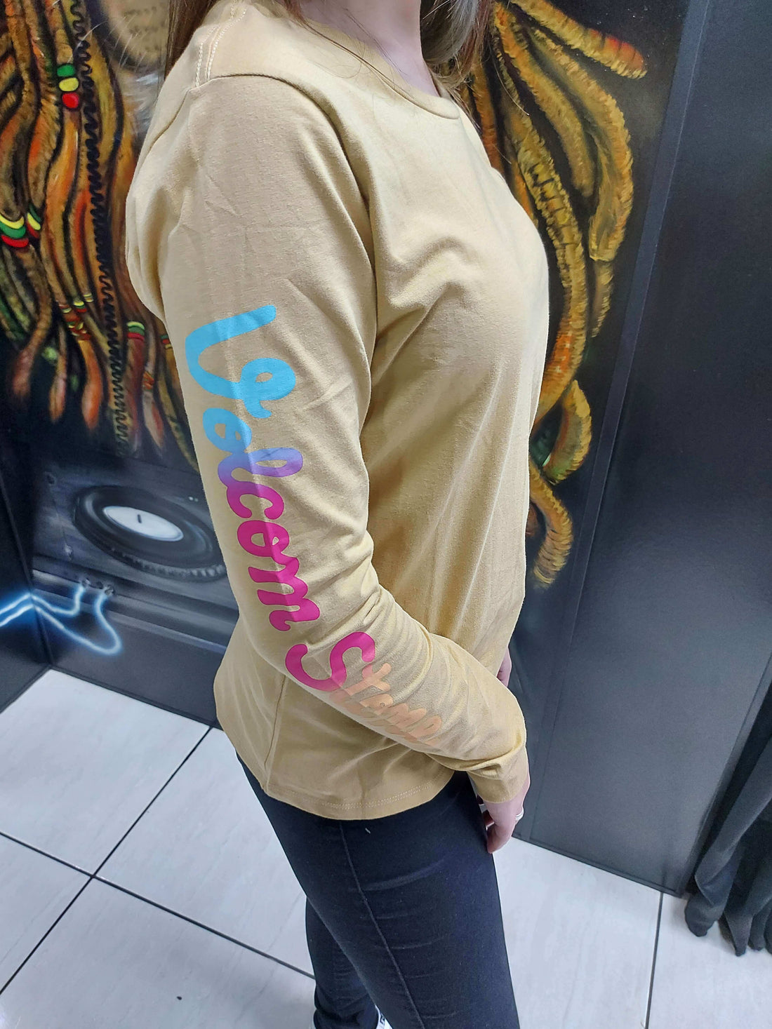 Camiseta Manga Longa Thermality Volcom - Kaki