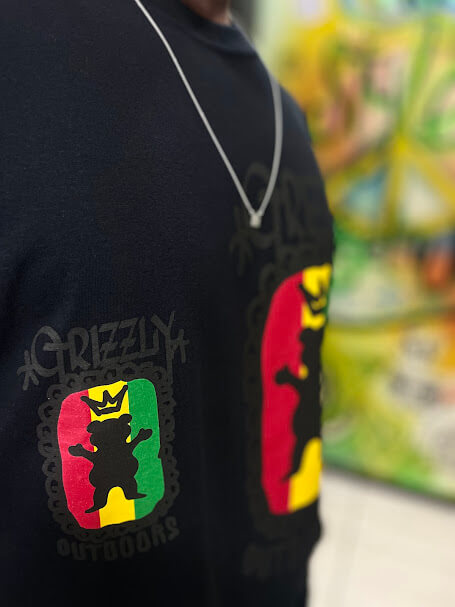 T-shirt Grizzly Most High Tee - Black