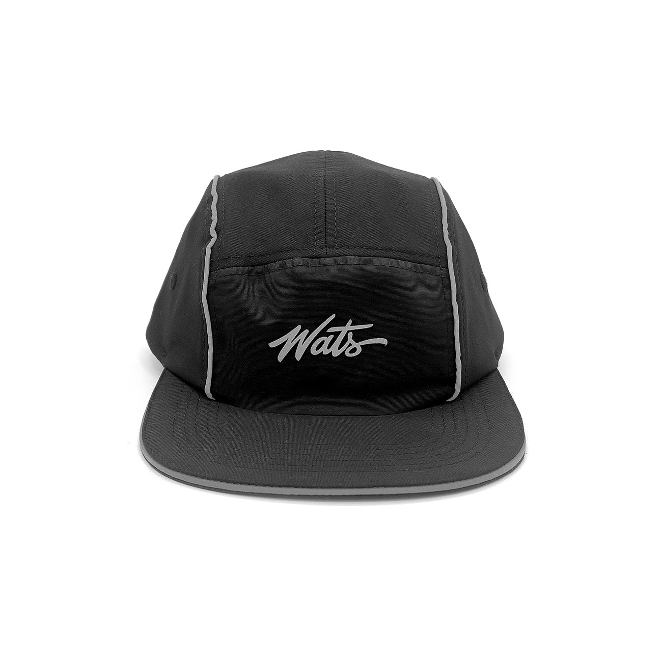 Boné Five Panel Tag Refletivo Preto- Wats Company