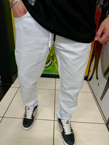 Calça Jeans Tradicional Wats Company Off White