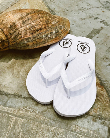 Chinelo Volcom Rocker Branco