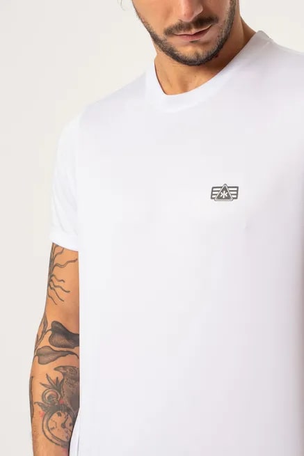 Camiseta Classic Dryfit Okdok - Branca