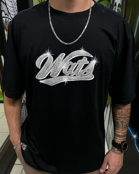 Camiseta Joia Wats Company Preta