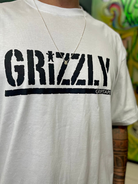 T-shirt Grizzly Og Stamp Tee - White