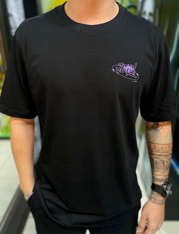 Camiseta Purple Signature John Roger - Preto