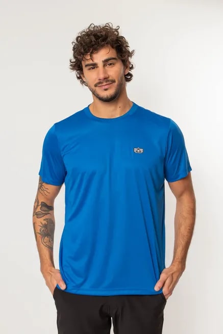 Camiseta Classic Dryfit Okdok - Azul