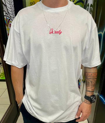 T-shirt Grizzly Mini Script tee - Branca