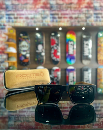Óculos de Sol Roots Eyewear III - Preto/marrom