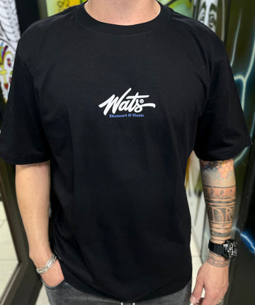 Camiseta Spray Wats Company Preto