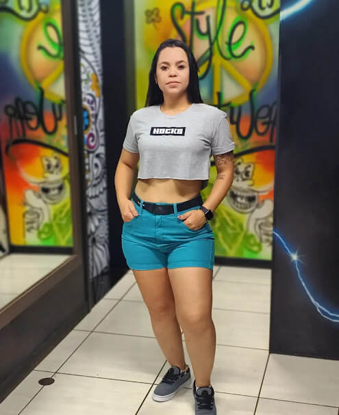 Cropped Logo Box Hocks Skate - Cinza