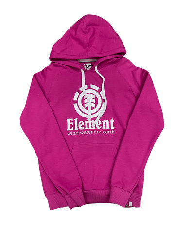 Moletom Canguru Fechado Vertical Element Rosa Outlet