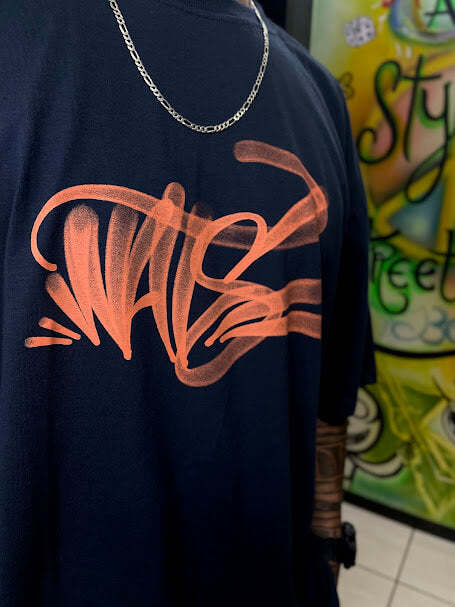 Camiseta Fat Cap Wats Company - Marinho