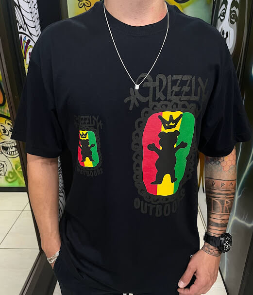 T-shirt Grizzly Most High Tee - Black