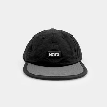 Boné Six Panel Strong Wats Company - Preto/Cinza