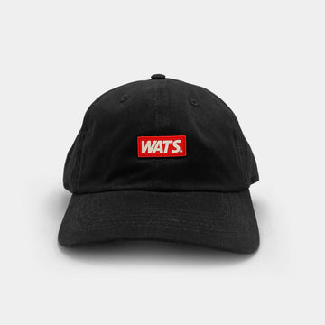 Boné Dad Hats Red Box Wats Company - Preto