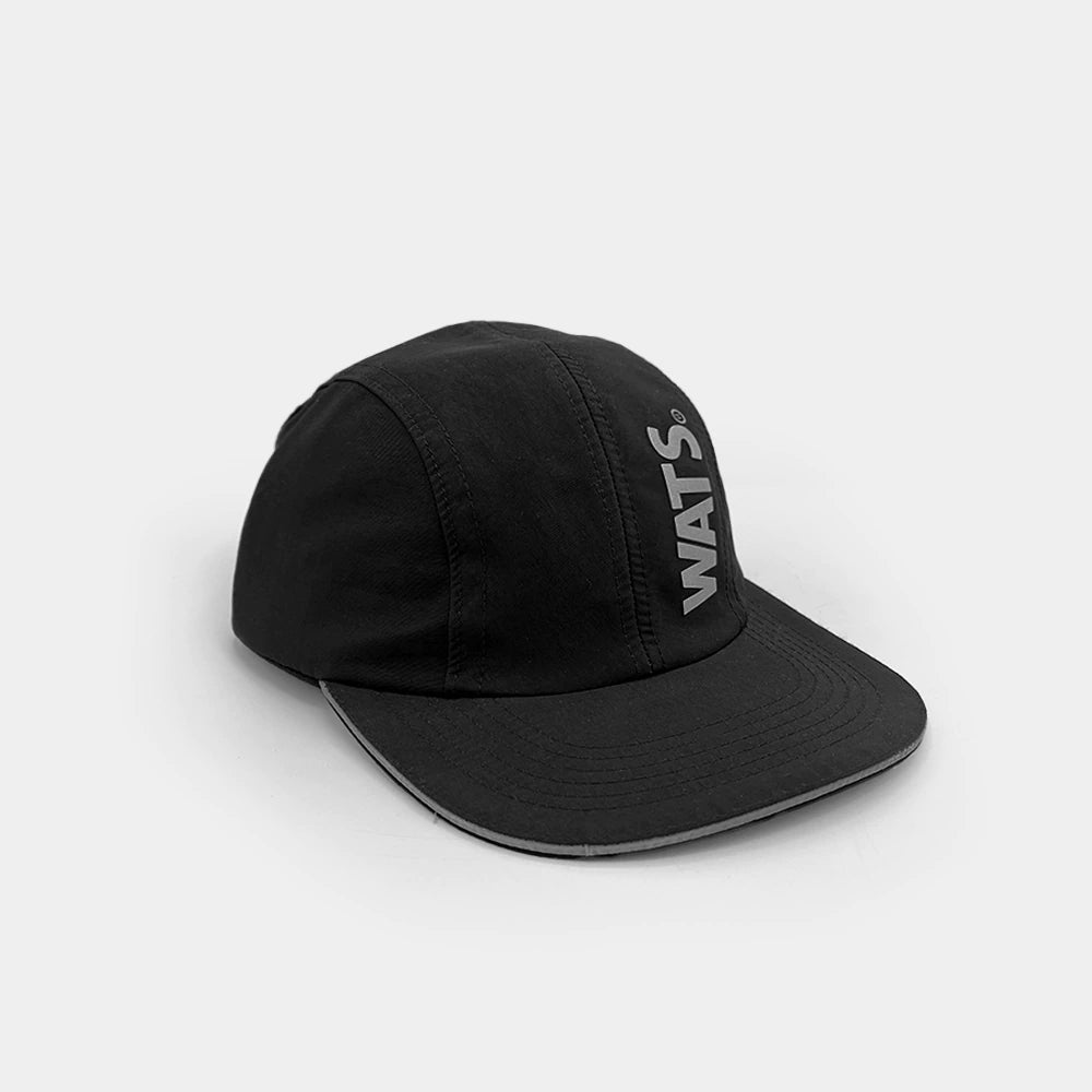 Boné Five Panel Refletivo Wats Company - Preto