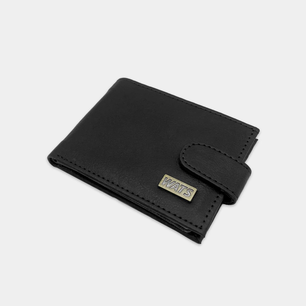 Carteira Gold Wats Company - Preta