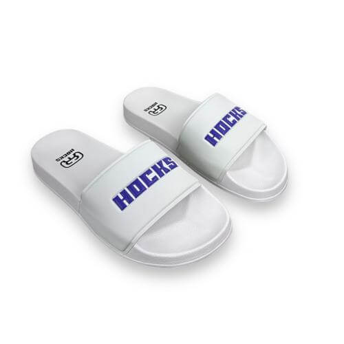 Chinelo Slide White Purple Hocks Skate
