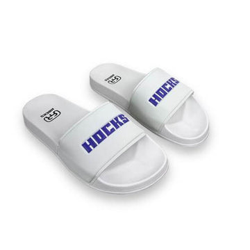 Chinelo Slide White Purple Hocks Skate