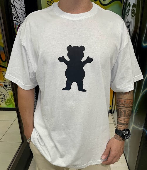 T-shirt Grizzly Og Bear Tee - White