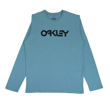 Camiseta Manga Longa Mark Tee Oakley - Azul