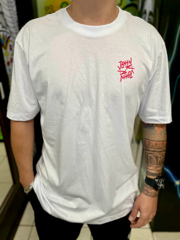 Camiseta Masculina John Roger Bear JR - Branco