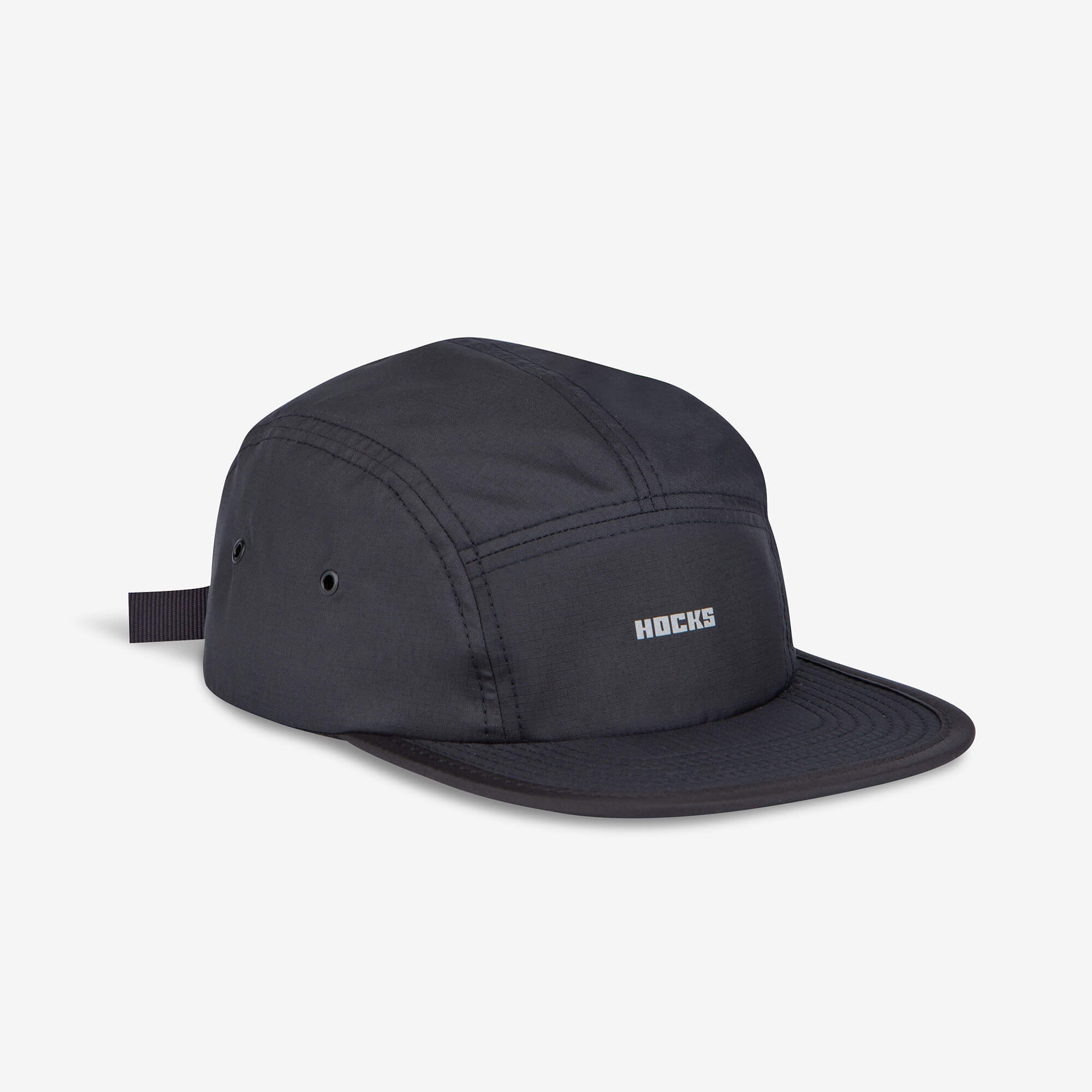 Boné 5 Panel Hocks Rip Strapback - Preto