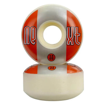 Roda Next 53mm Orange Silver 52D - Jogo 4 Rodas