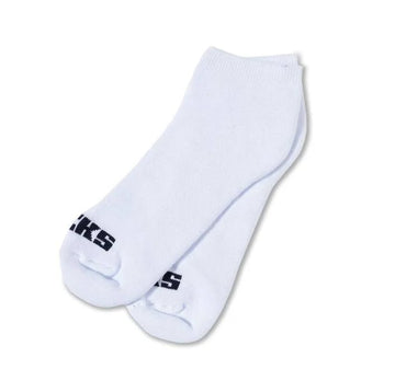 Meia Soquete Logo Hocks Skate Branca