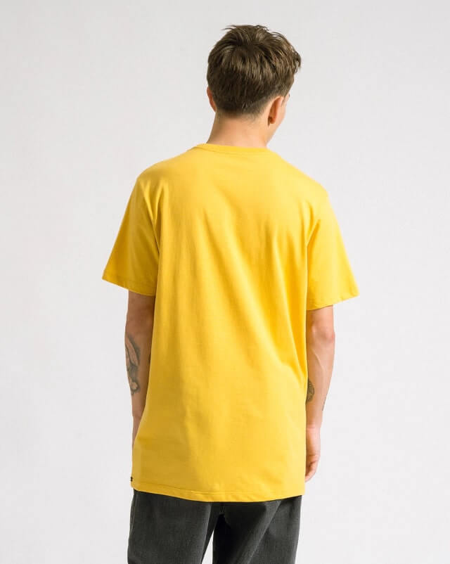 Camiseta Skunky Volcom Slim Fit - Amarela